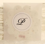 handmade plantable paper favor for beach theme wedding party shower