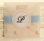 handmade plantable paper favor for beach theme wedding party shower