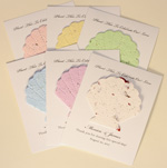 plantable paper favor beach theme