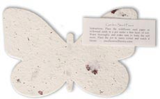 plantable paper favors seeded paper favors