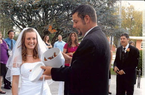 butterfly release