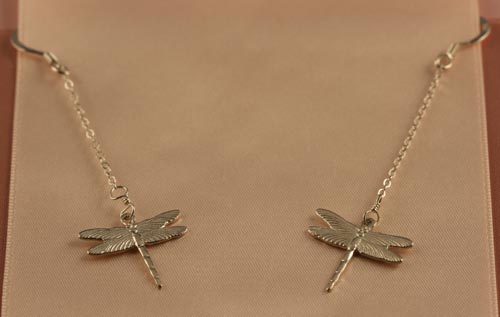 Long Dragonfly Earrings Silver Price'95 Place Order HERE