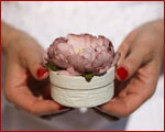 butterfly release box bride maid floral