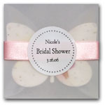 butterfly and sunflower wedding favors
