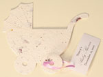 plantable seed paper favors baby shower
