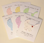plantable paper favor baby carriage for baby shower