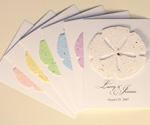plantable paper favor beach theme