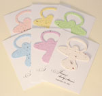 plantable paper favor flatcard baby shower