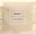 plantable paper favor bridal shower