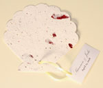 plantable paper favor beach theme